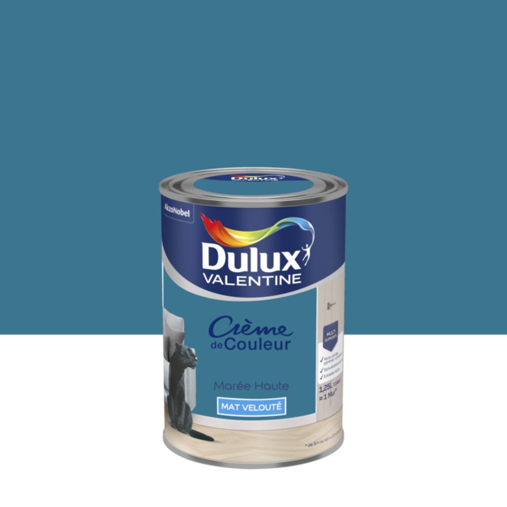 Peinture Mat Marée Haute 1,25L - DULUX VALENTINE