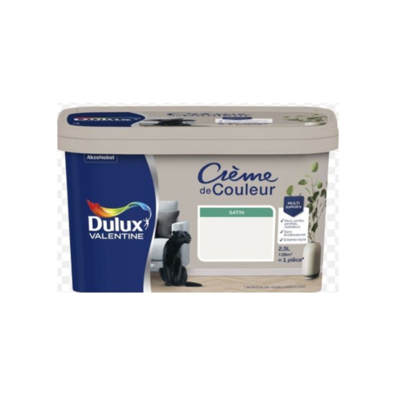 Crème de couleur satin 2,5 l base clear