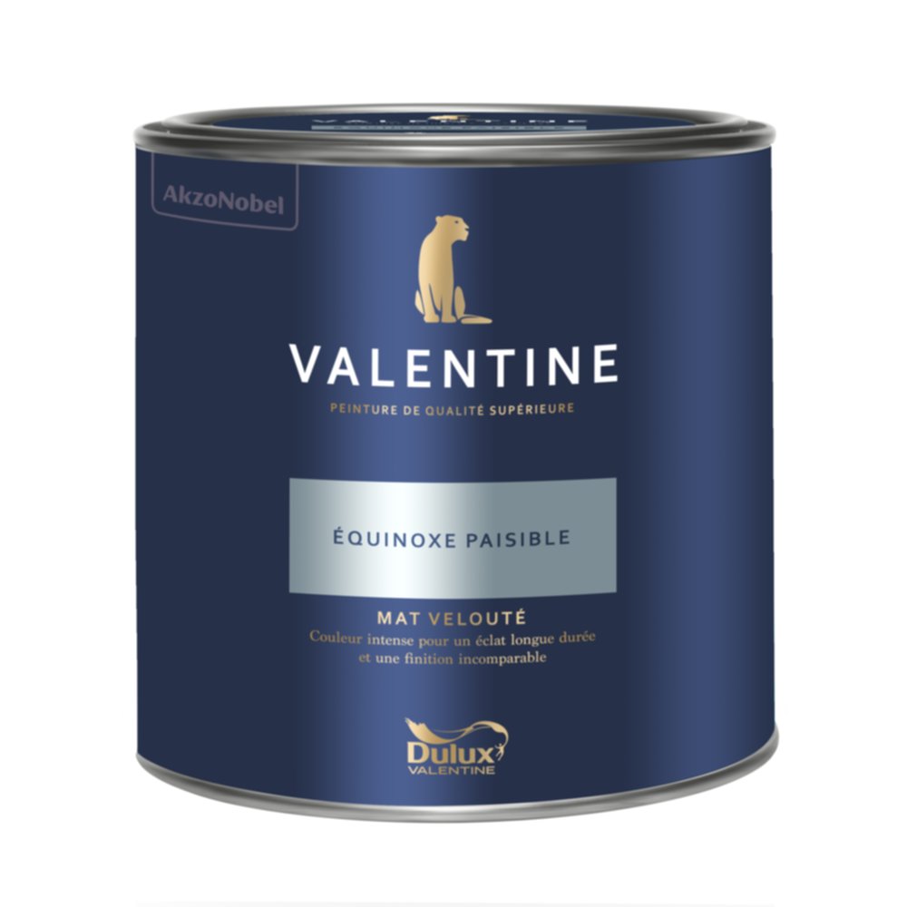 Peinture Valentine Mat Velouté Équinoxe Paisible 2L- DULUX VALENTINE