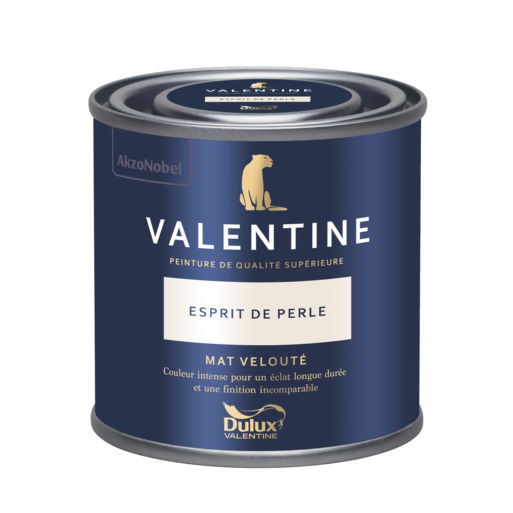 Peinture Valentine Mat Velouté Esprit de Perle 0,125L- DULUX VALENTINE