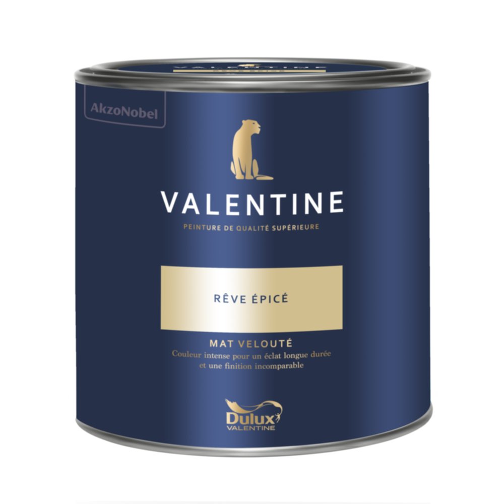 Peinture Valentine Mat Velouté Rêve Épicé 2L- DULUX VALENTINE