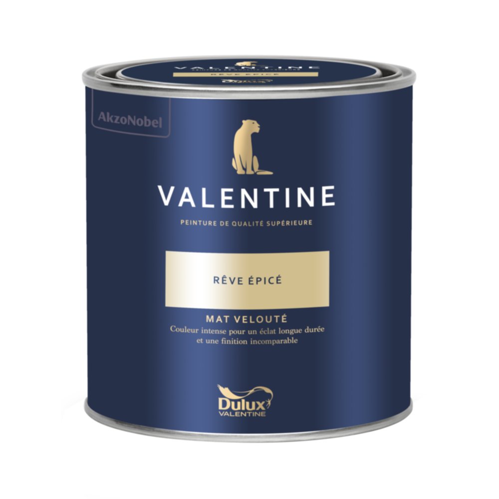 Peinture Valentine Mat Velouté Rêve Épicé 0,5L- DULUX VALENTINE