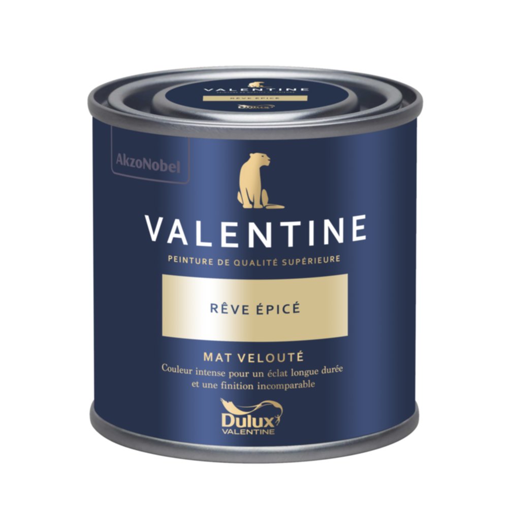 Peinture Valentine Mat Velouté Rêve Épicé 0,125L- DULUX VALENTINE