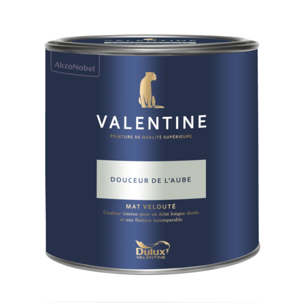 Peinture Valentine Mat Velouté Douceur de l'Aube 2L- DULUX VALENTINE