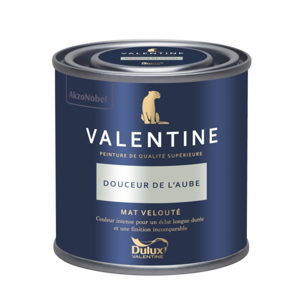 Peinture Valentine Mat Velouté Douceur de l'Aube 0,125L- DULUX VALENTINE