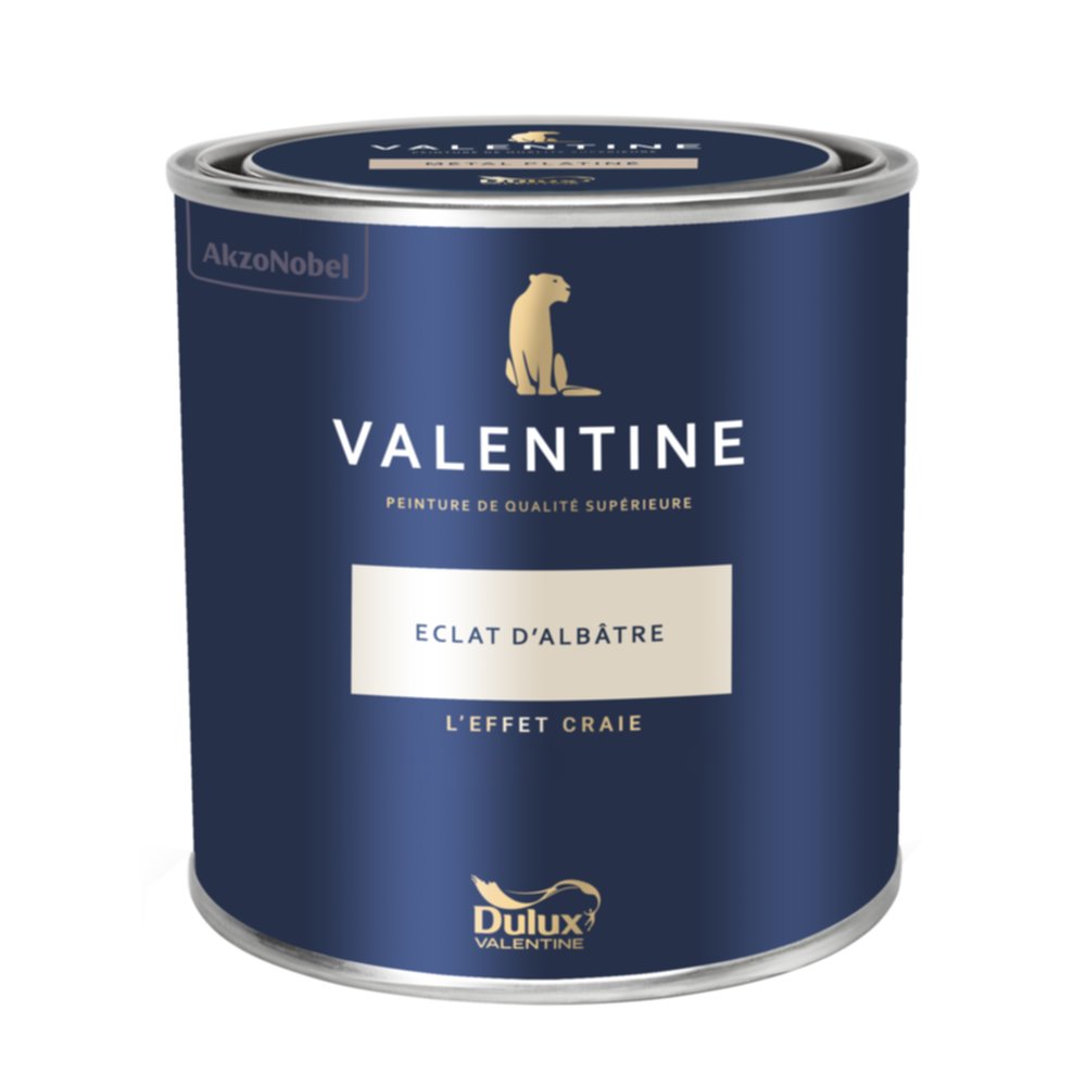 Peinture Valentine Éclat d'Albâtre 1L- DULUX VALENTINE