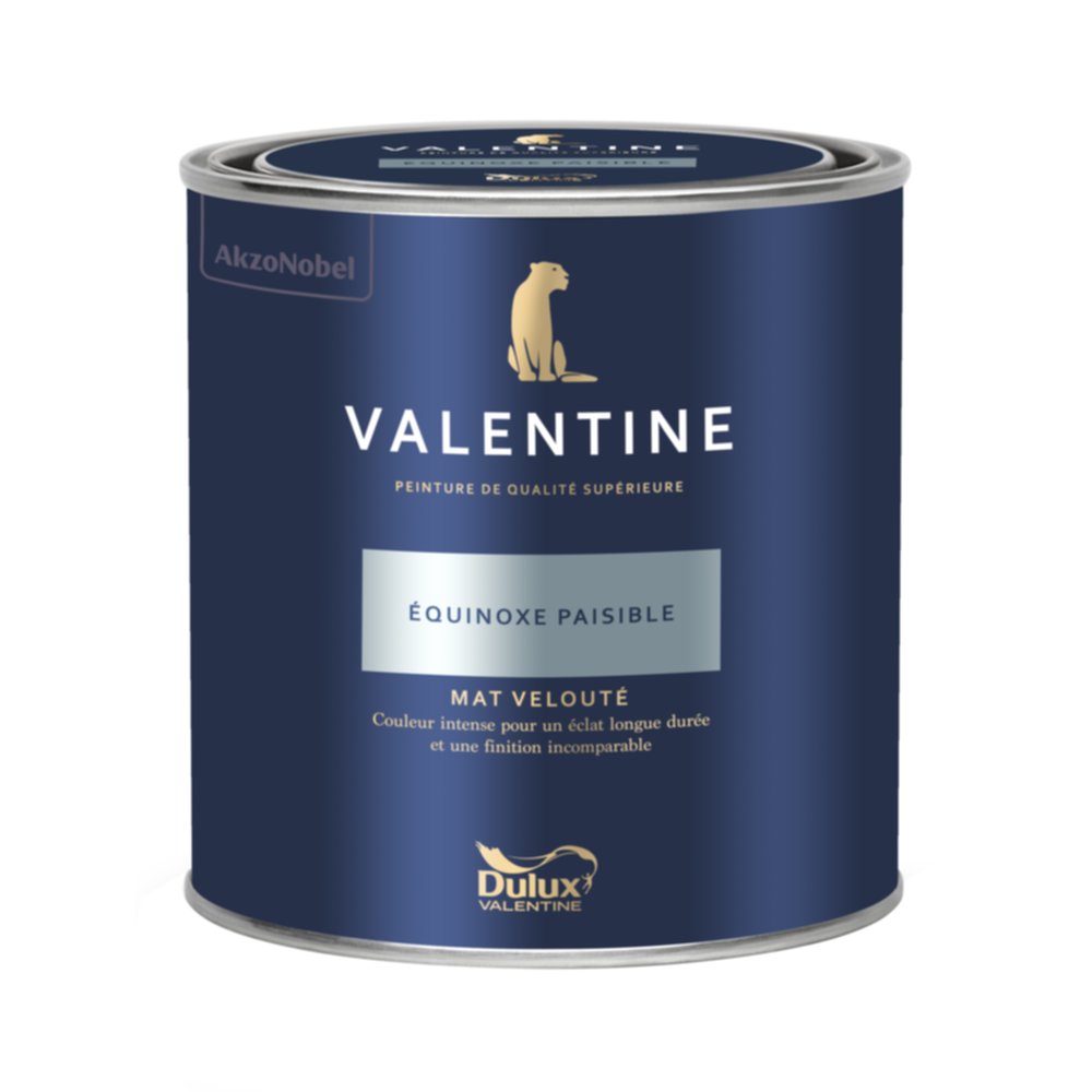 Peinture Valentine Mat Velouté Équinoxe Paisible 0,5L- DULUX VALENTINE