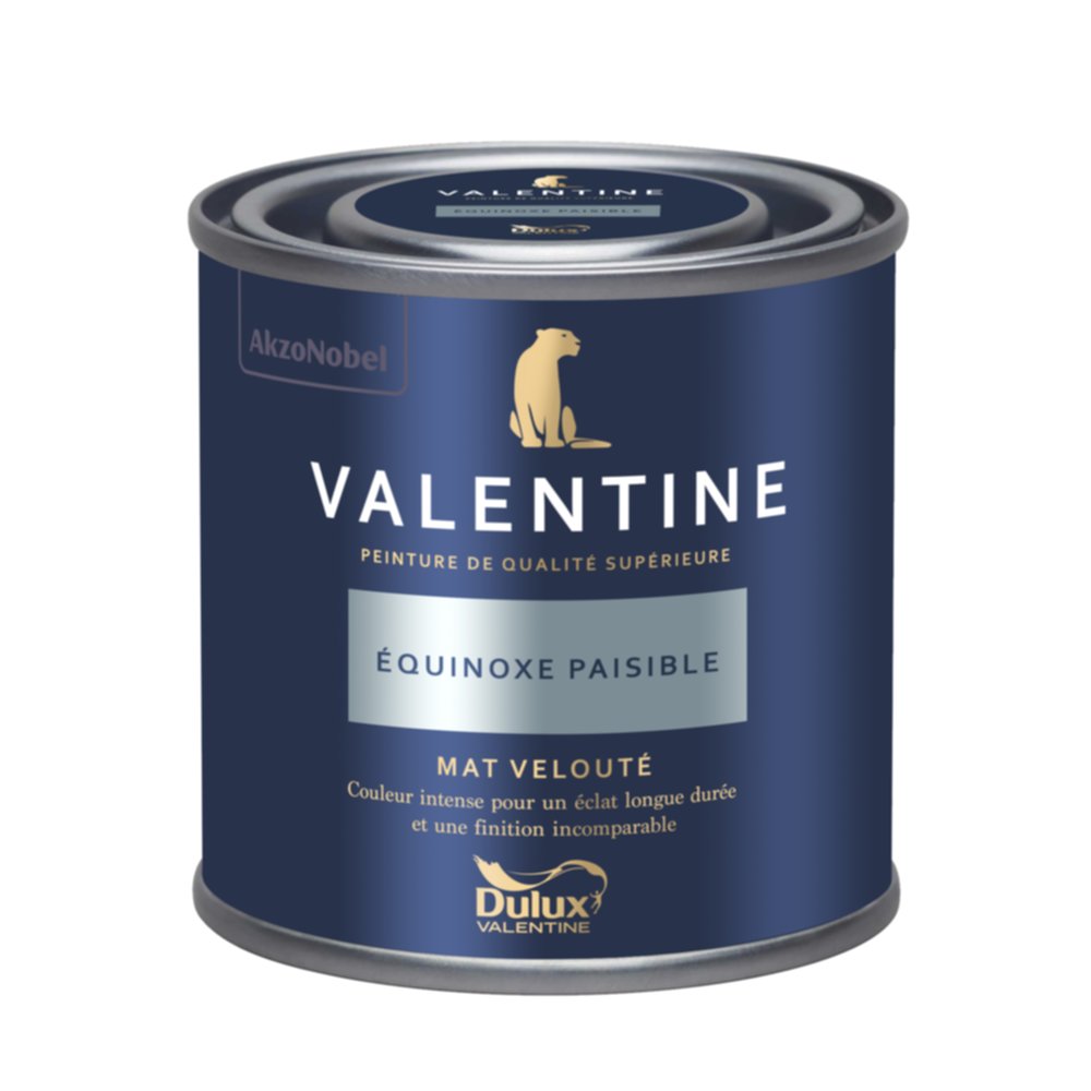 Peinture Valentine Mat Velouté Équinoxe Paisible 0,125L- DULUX VALENTINE