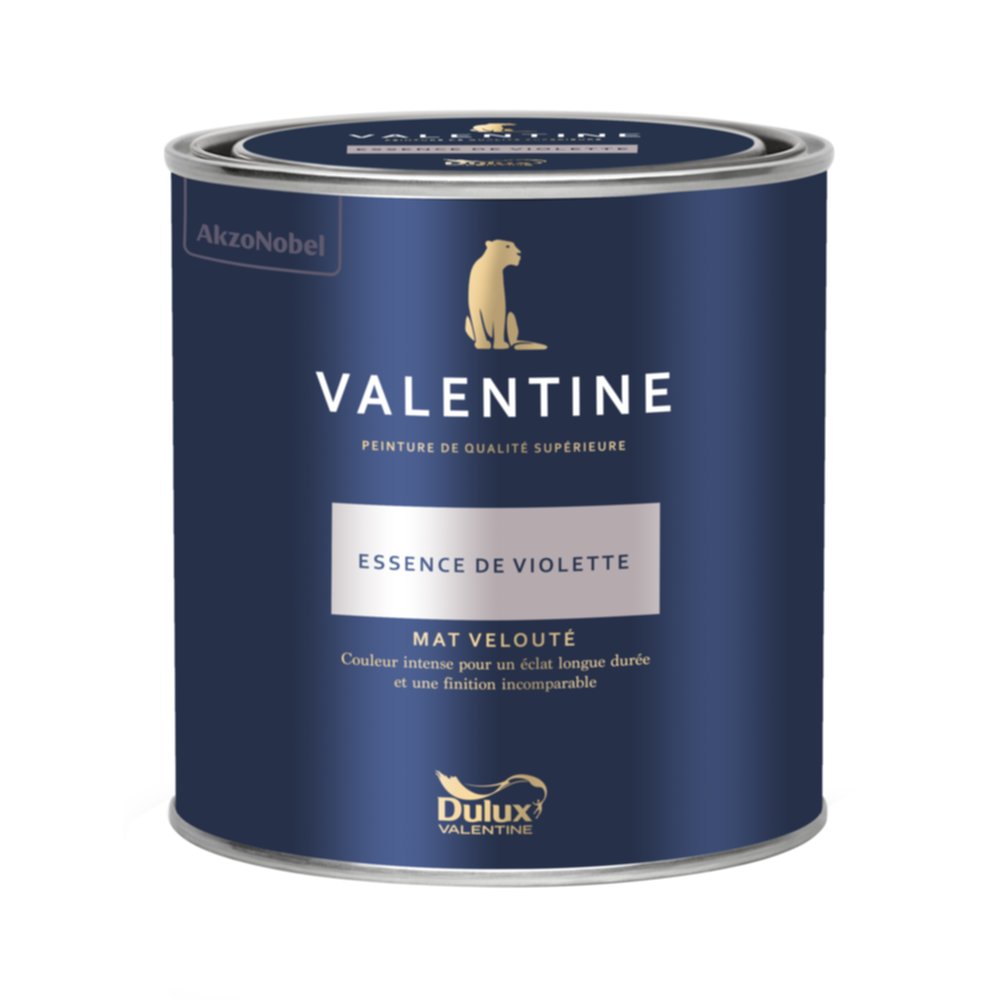 Peinture Valentine Mat Velouté Essence de Violette 0,5L- DULUX VALENTINE