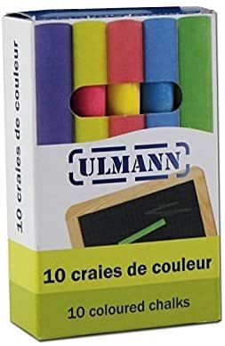 Craies de couleur x10 - ULMANN