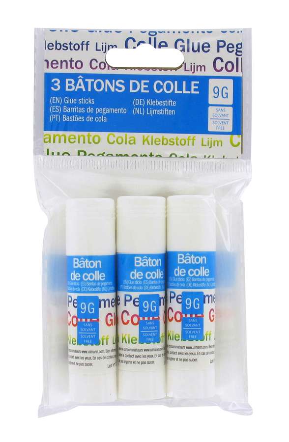 3 Bâtons De Colle Pva 9gr