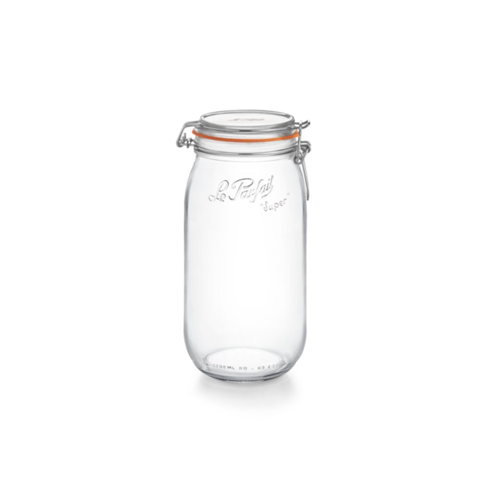 Bocal en verre Super 2000ml Ø85mm - LE PARFAIT