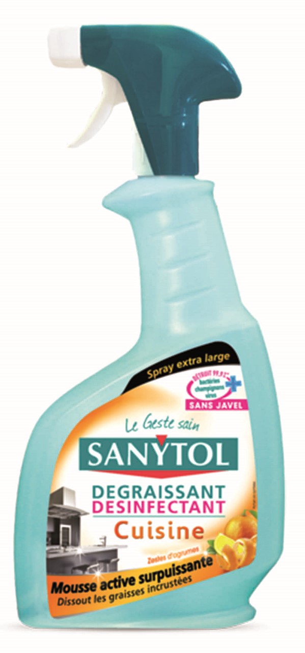 Dégraissant désinfectant cuisine 500 ml - SANYTOL