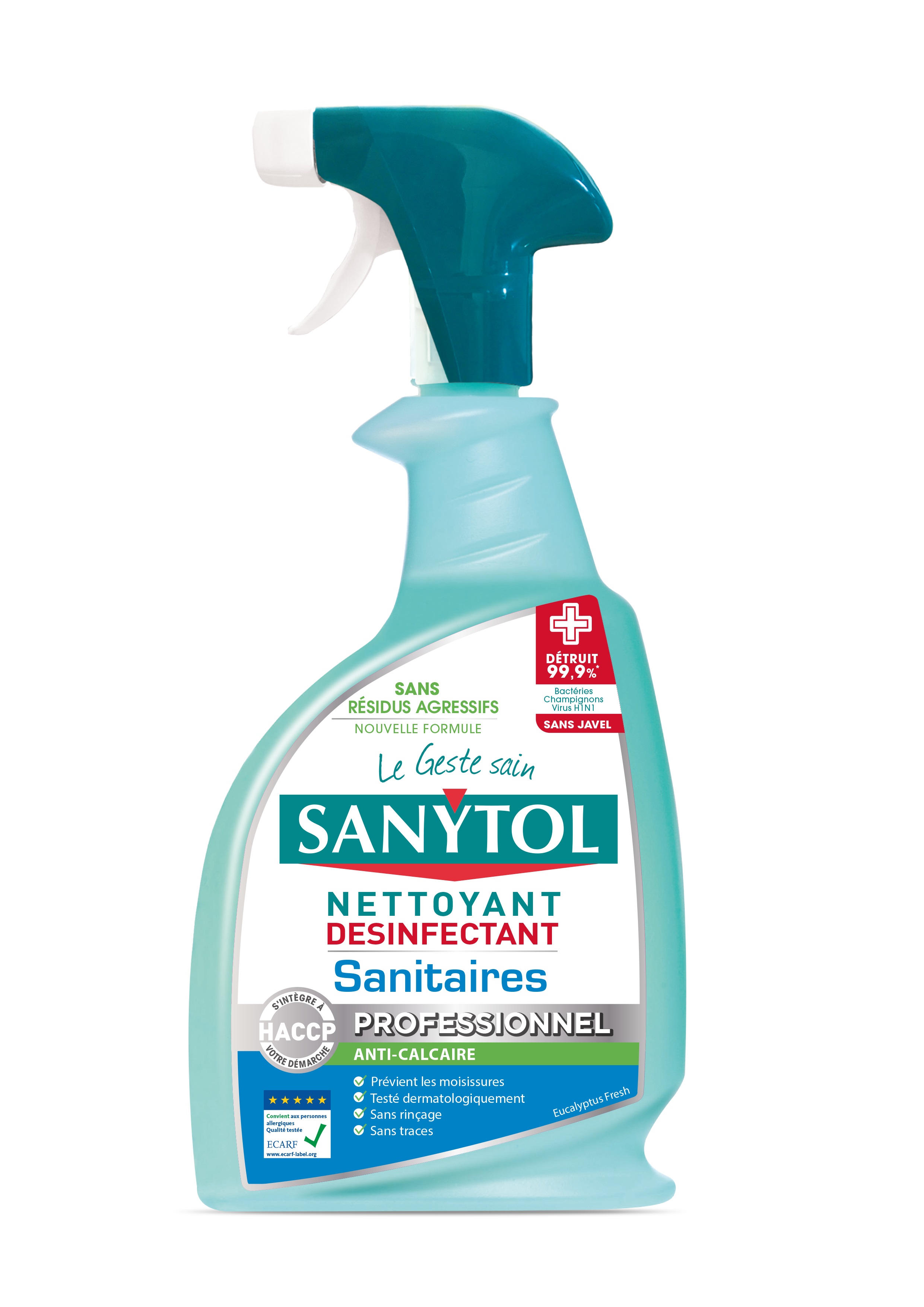 Sanytol pro sanitaires 750ml