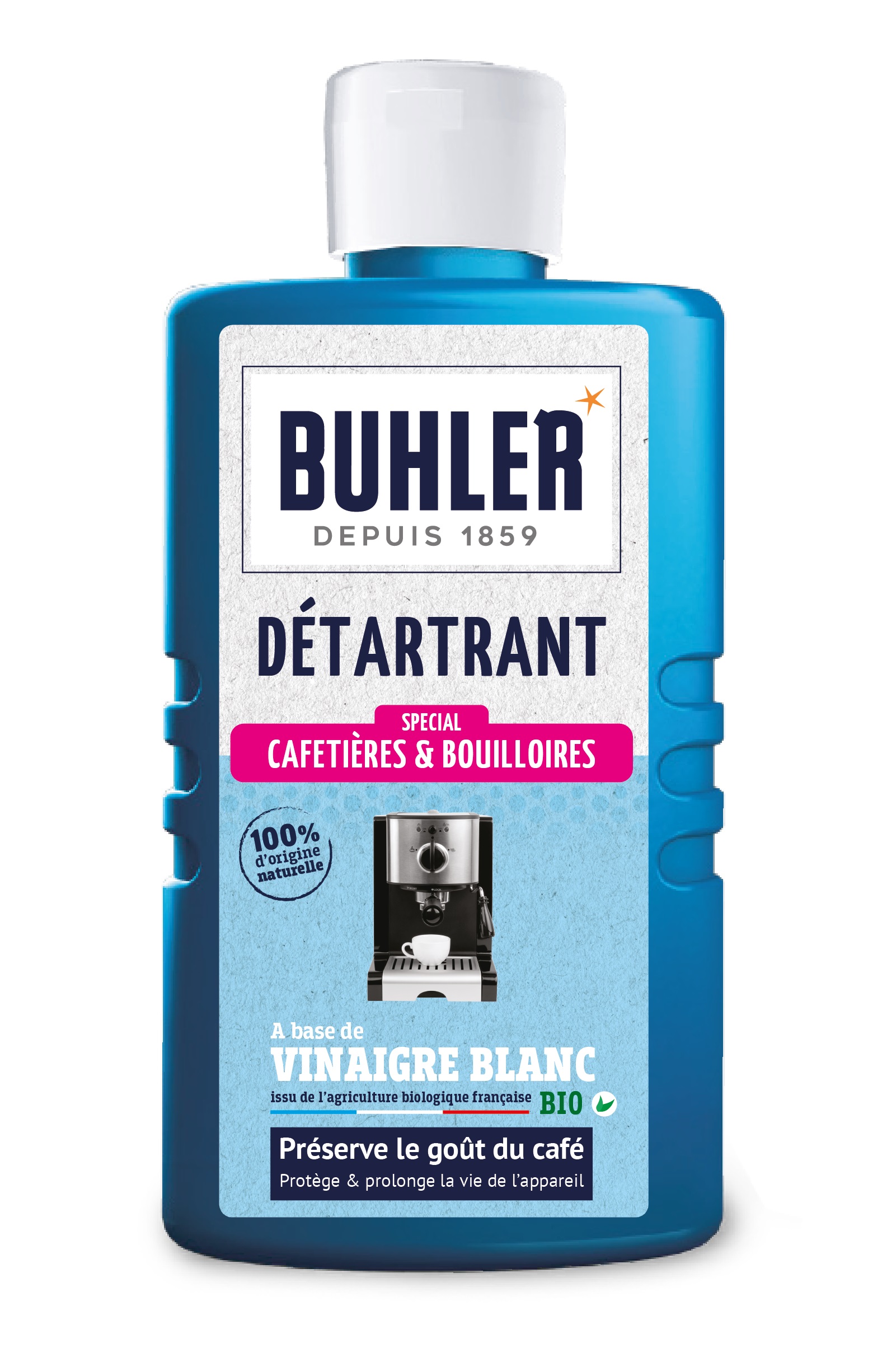 Buhler détartrant cafetieres 375ml