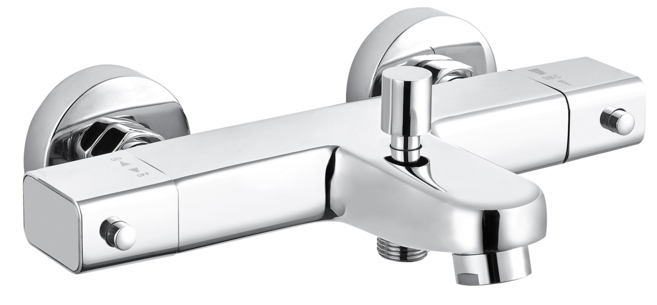 Thermostatique bain/douche nix chrome