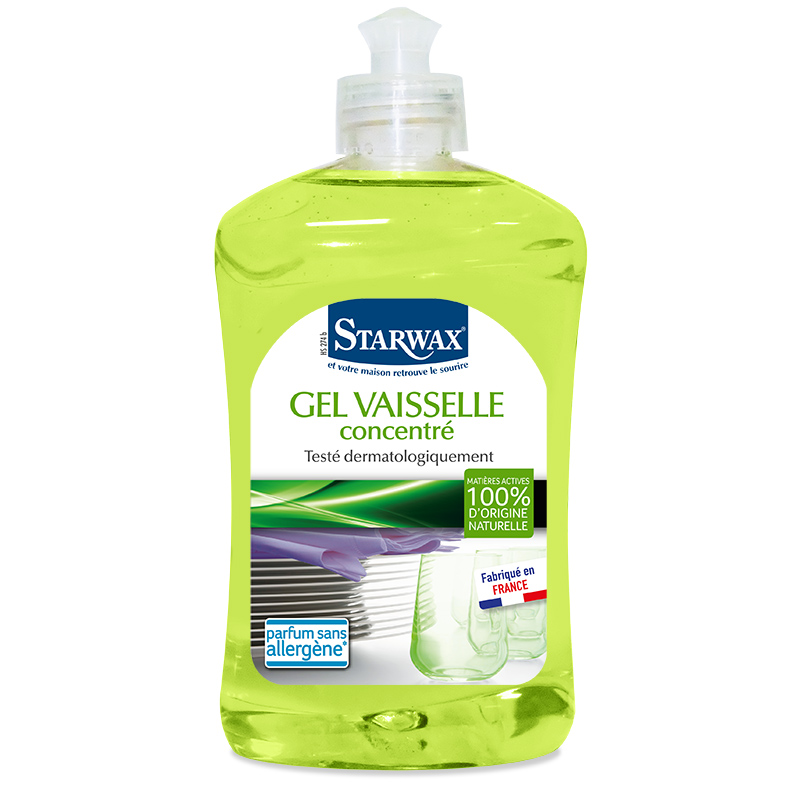 liquide vaisselle concentré soluvert - STARWAX