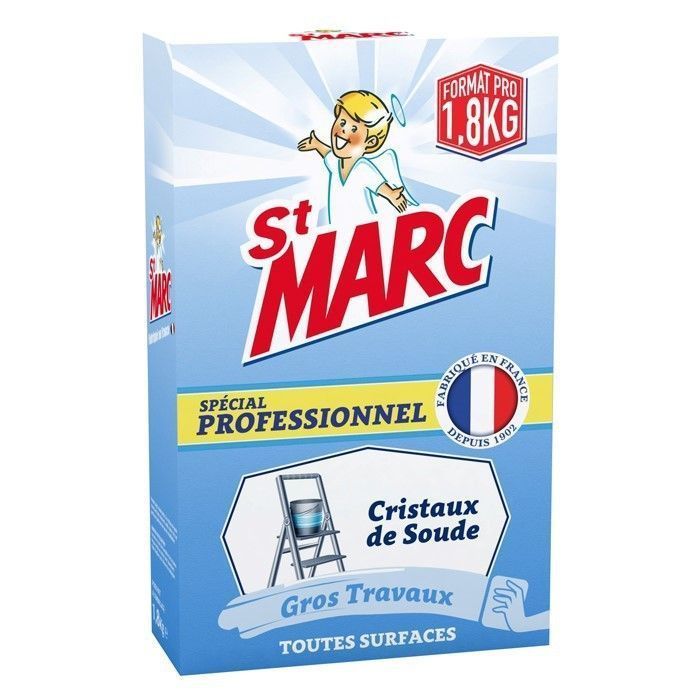 Cristaux de Soude 1,8kg - ST MARC PROFESSIONNEL