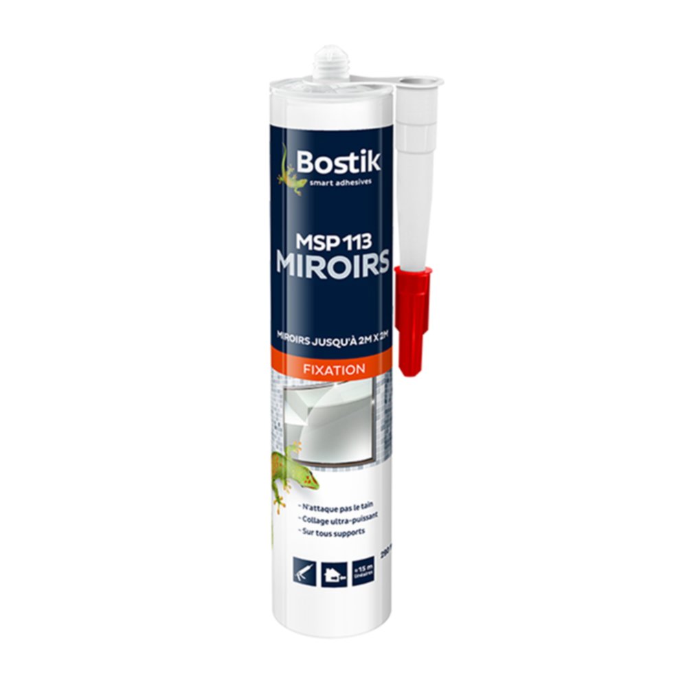 Masitc Fixation Pro MS 113 Miroirs - BOSTIK