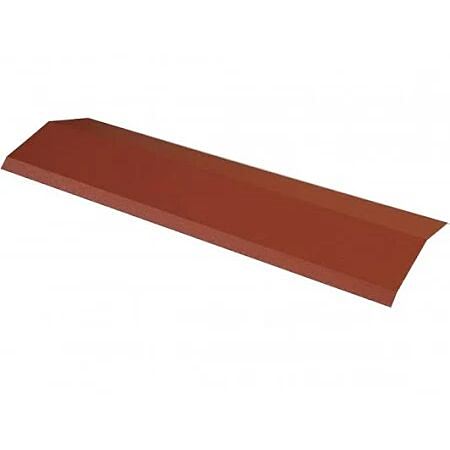 Panneau Tuile Brun Rouge Laqué 92cm