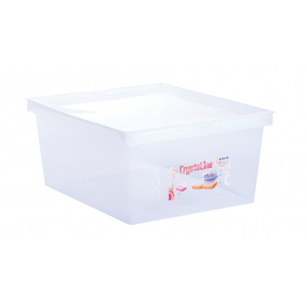 Boite de rangement Crystaline 18L EDA