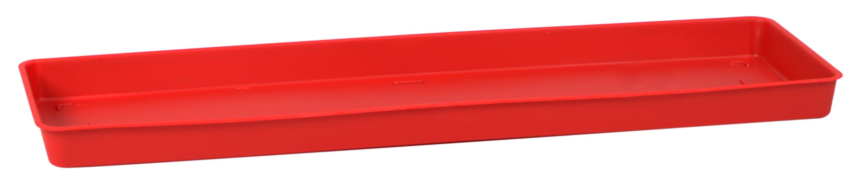 Plateau rectangle miami 50cm rouge rubis - EDA