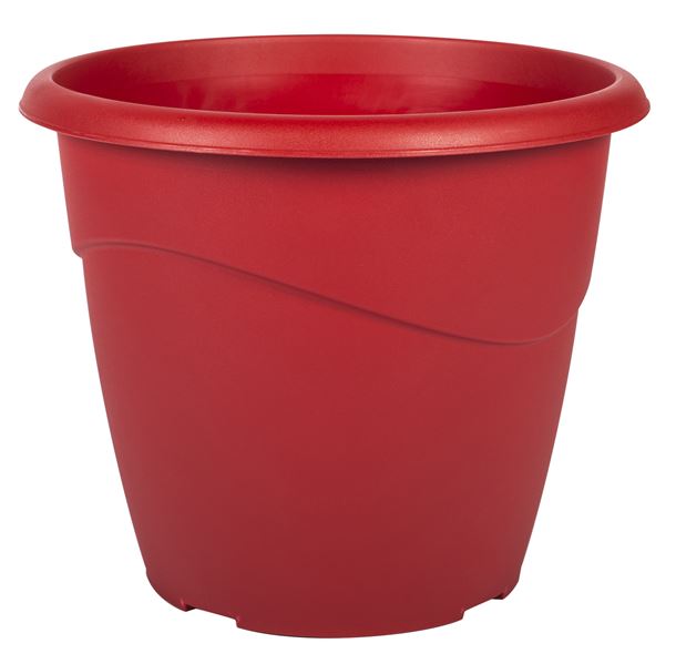 Pot non percé marina 18 cm 2L rouge - EDA