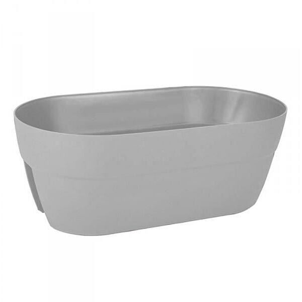 Jardiniére cancun D55cm gris béton - EDA