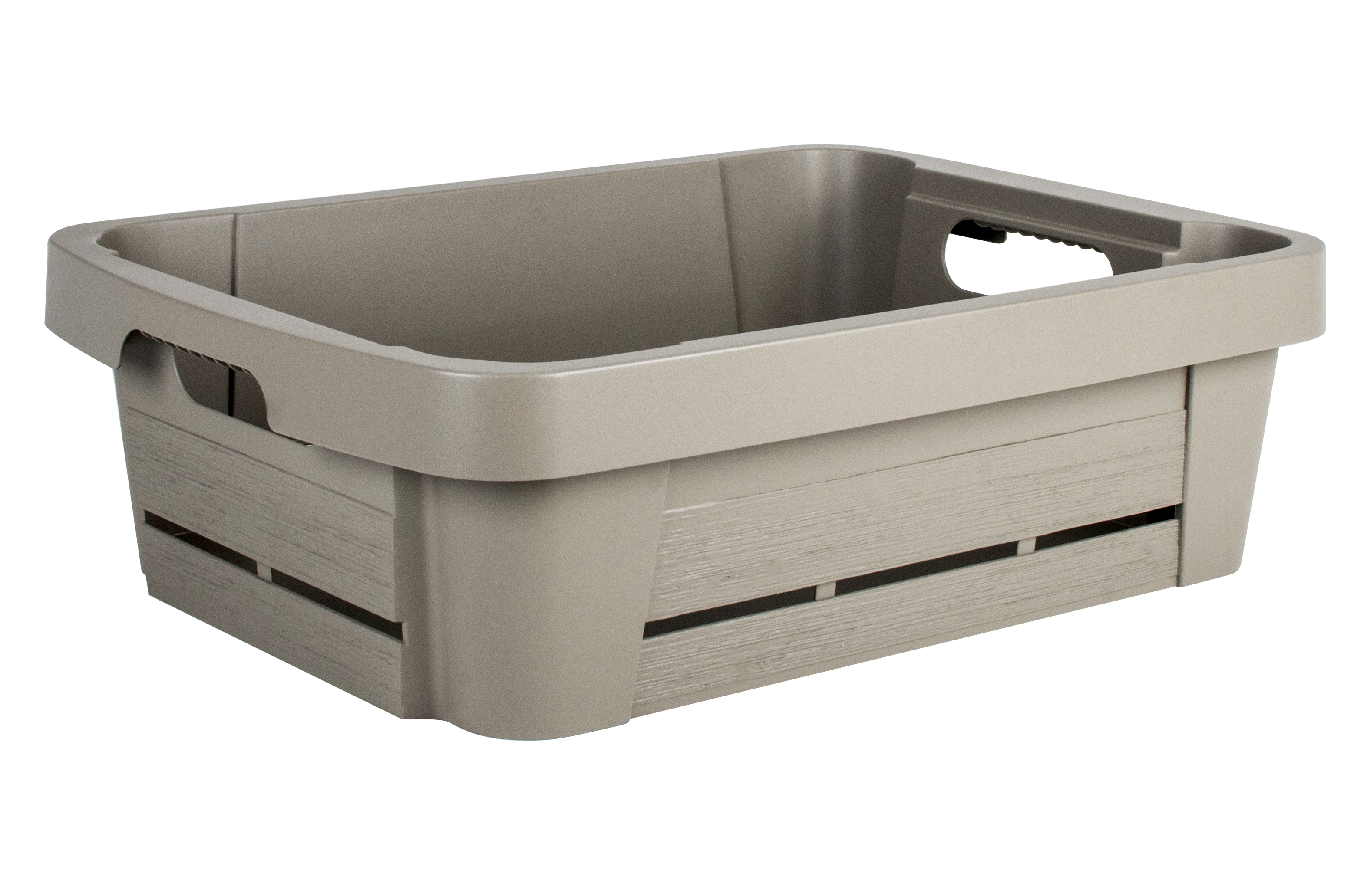 Caisse woodbox EDA taupe / 