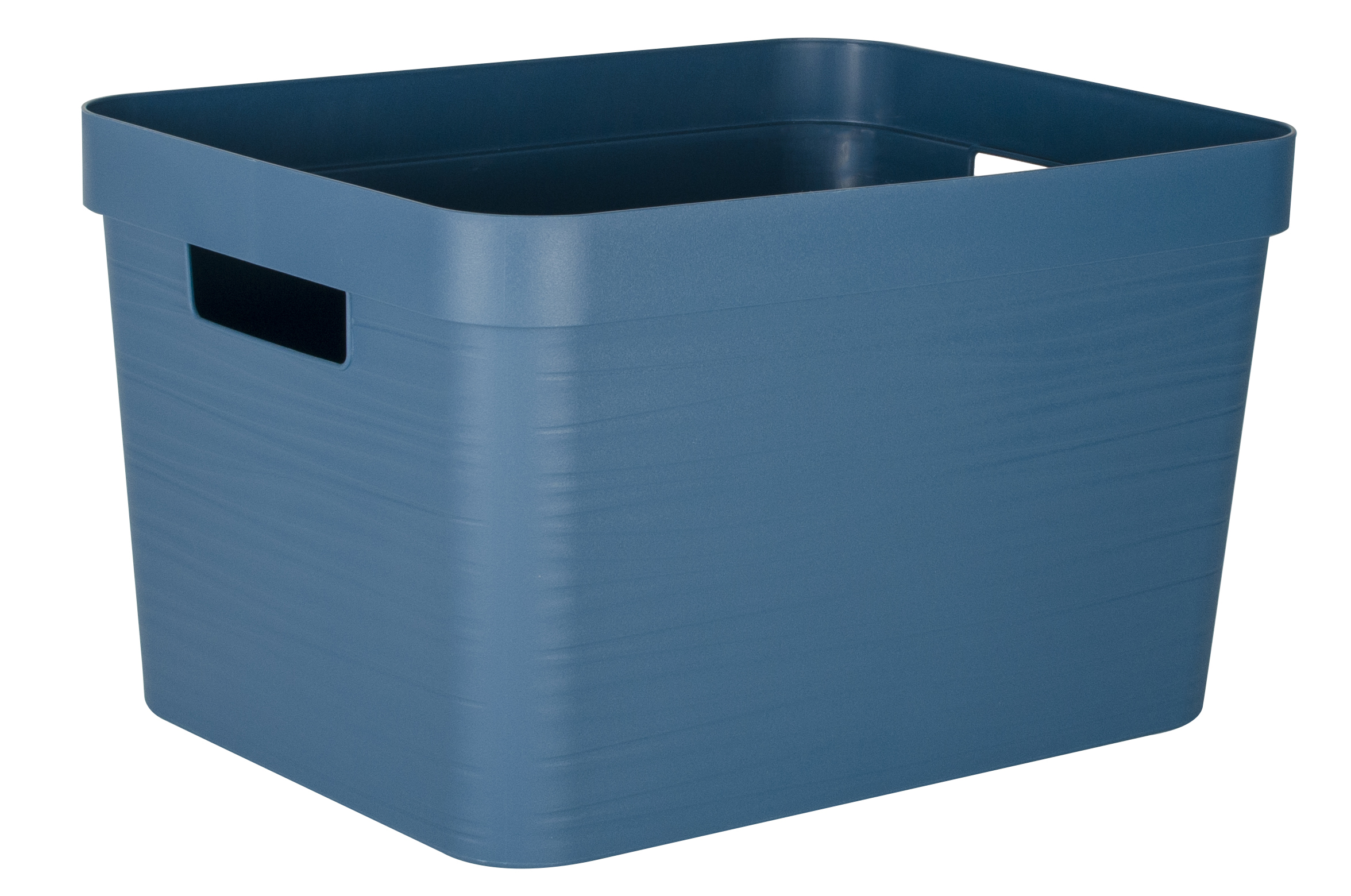 Bac de rangement stone EDA bleu orage 30l