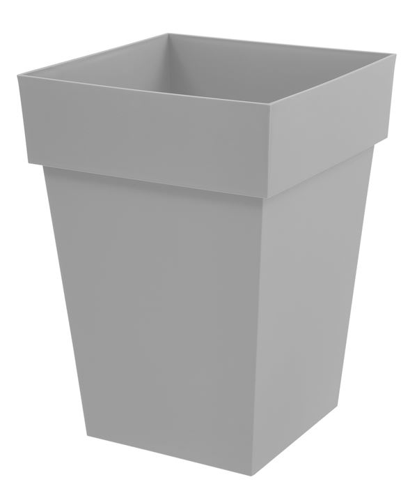 Pot de fleurs – 51 litres - Toscane 13628 gris béton - EDA PLASTIQUES