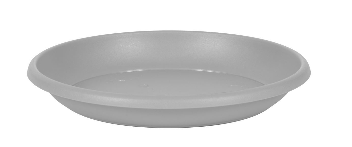 Soucoupe ronde marina D15cm gris béton - EDA