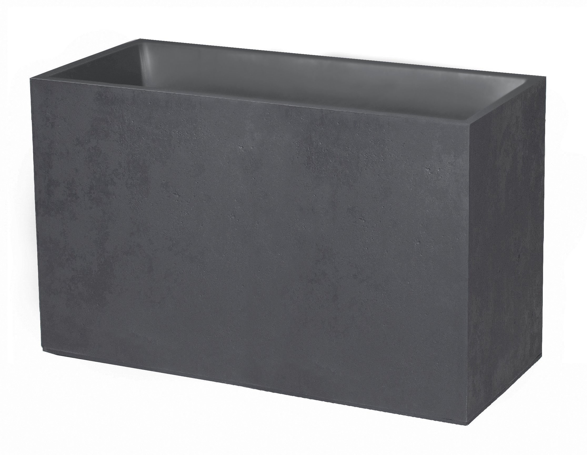 Bac plantes Basalt'Up Muret 116L 99,5x39,5x60cm Anthracite - EDA