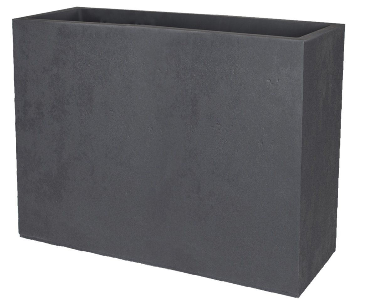 Pot Loft L Basalt Up 46L 78,5x29,5x60cm Gris Anthracite - EDA