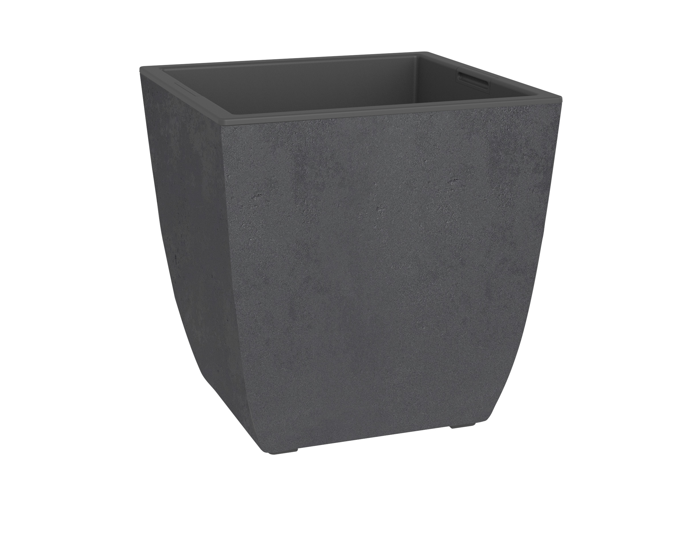 Pot à plantes Diva Basalt 43,5x43,5xH44,2cm 42L Anthracite