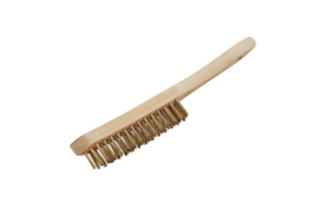 Brosse métallique à manche bois - SAVY