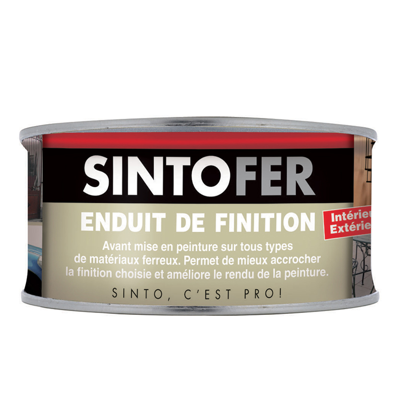 mastic enduit de finition fer - SINTO