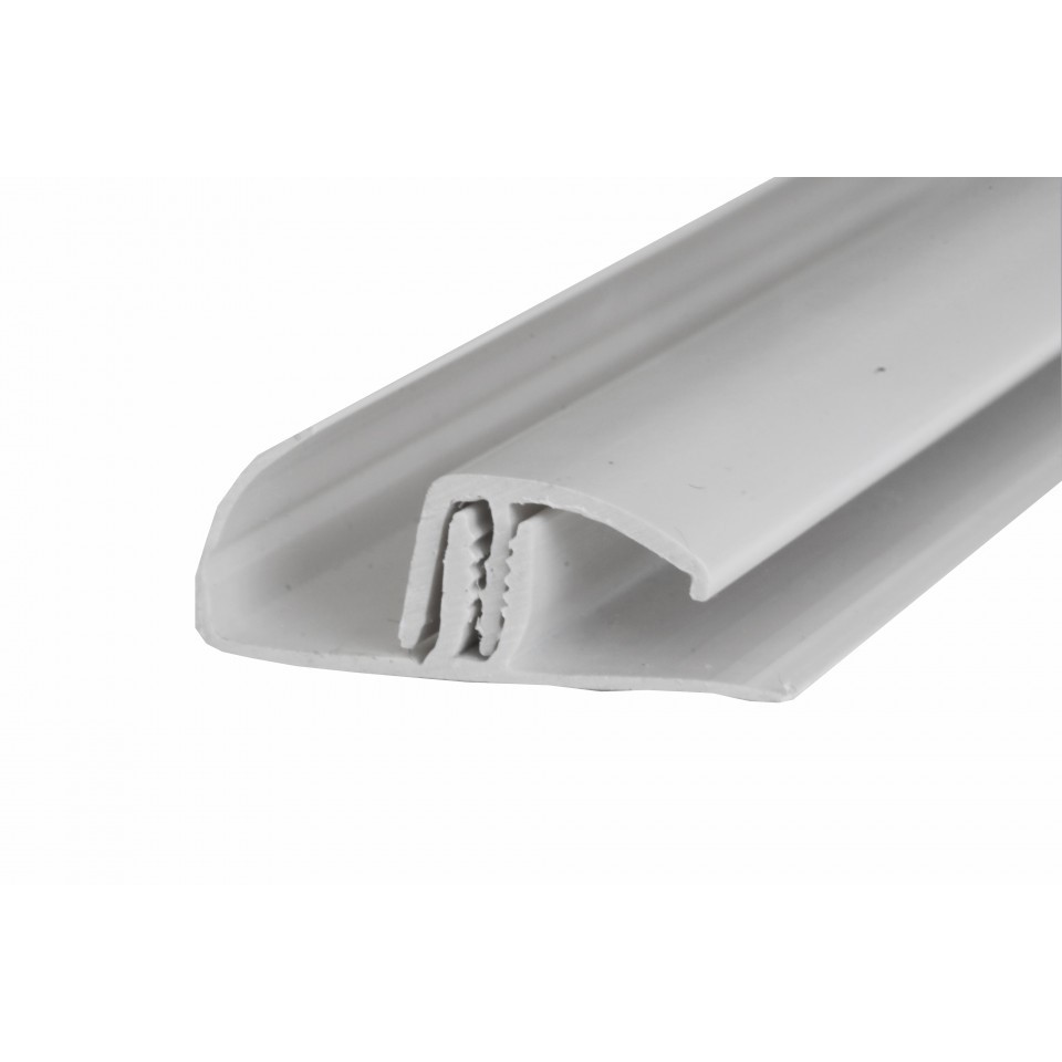 Profil multifonction clippable 8/10mm blanc - GROSFILLEX