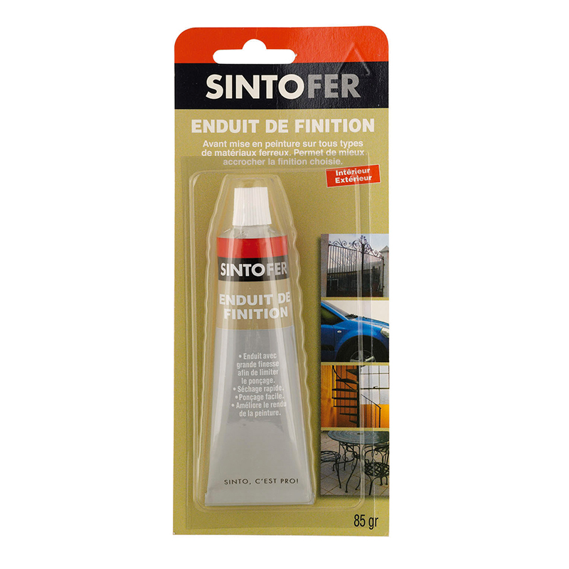 mastic enduit de finition fer - SINTO