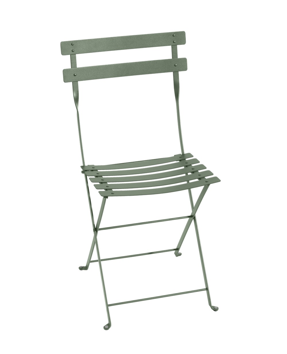 Chaise de jardin pliante métal Bistrot Cactus - FERMOB