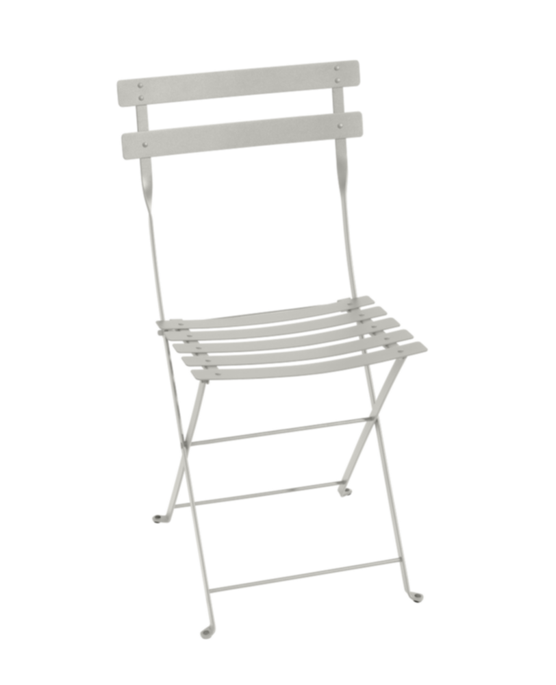 Chaise de jardin Bistro gris argile