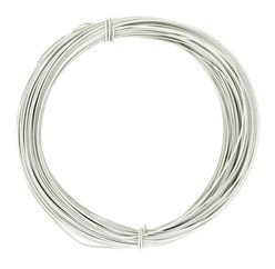 Fil à linge plastifié blanc d2,2mm 15m