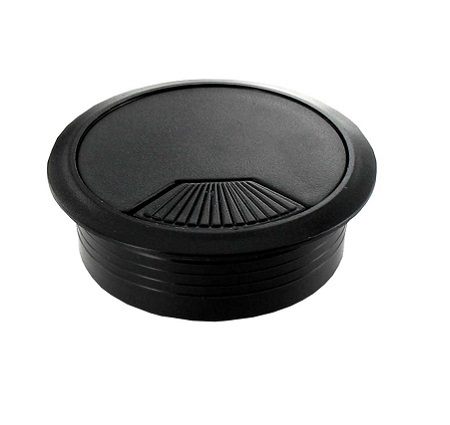 Passe-câble Diall plastique ⌀6cm noir - VYNEX