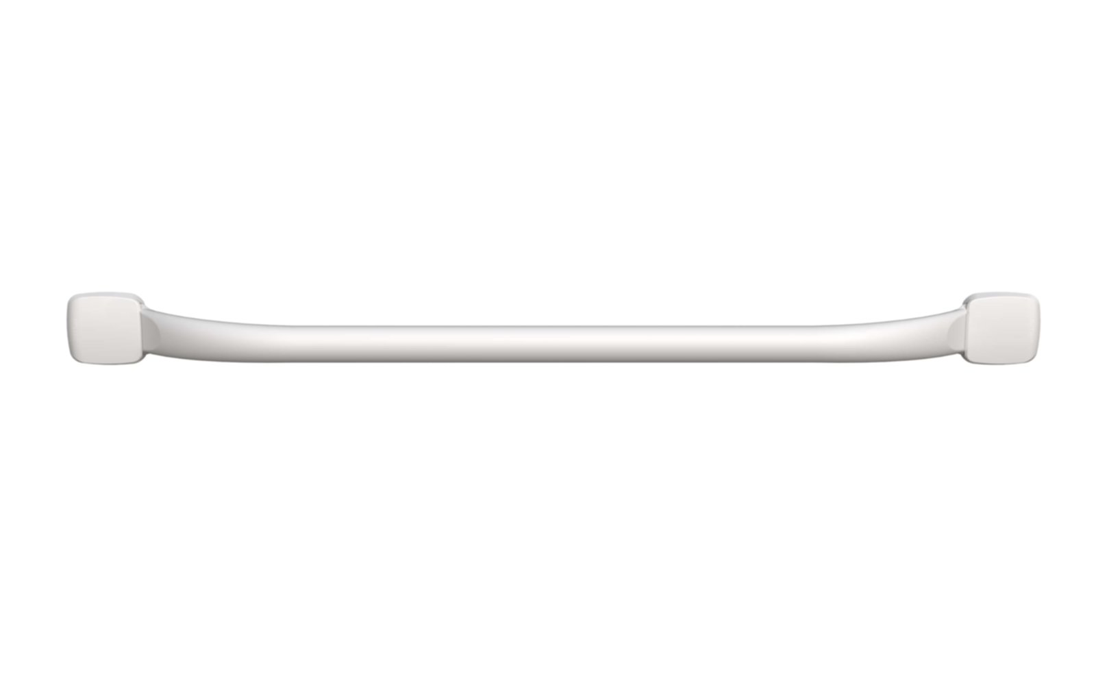 Barre Droite d'Appui Mana Acier Blanc Brillant 70cm 