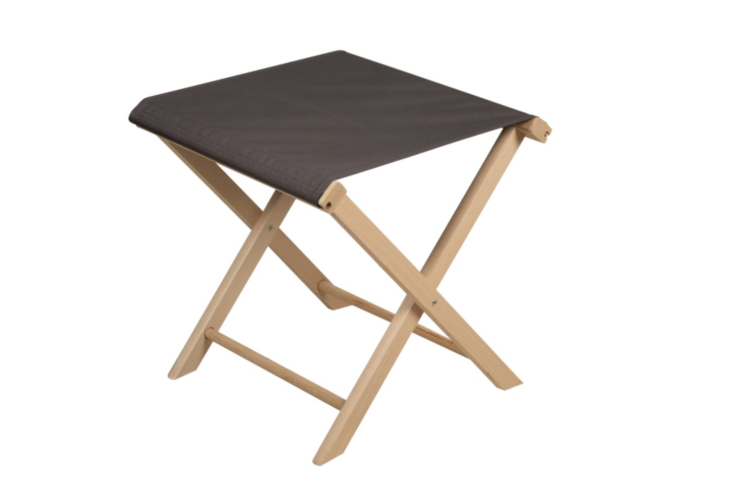 Tabouret pliant Monte Carlo ardoise - JARDIN PRIVE