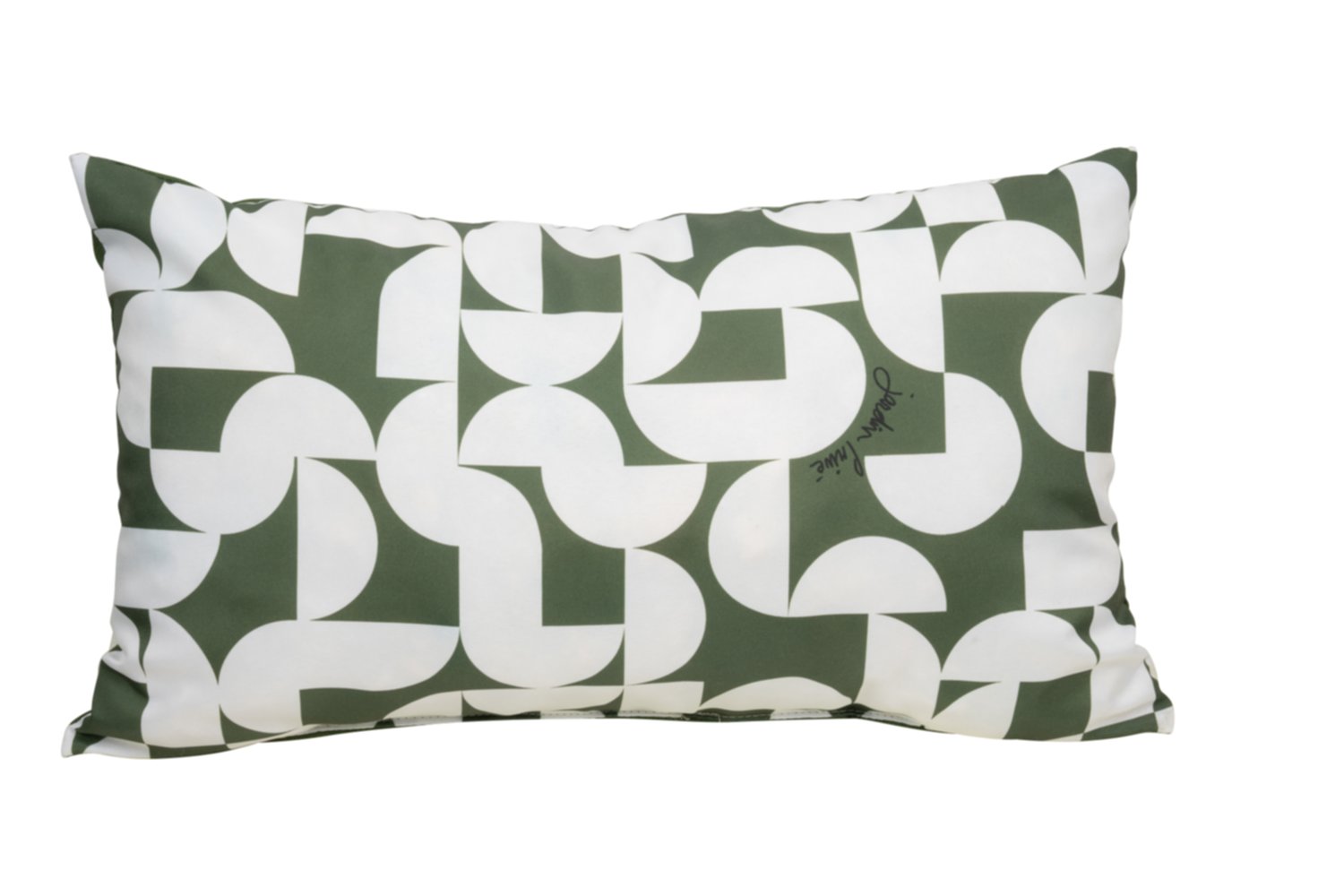 Coussin déco 50 x 30 cm Éclipse Avocat - JARDIN PRIVE