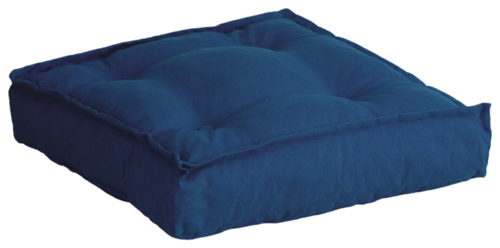 Coussin de sol Tatami 66x66x15cm Mer