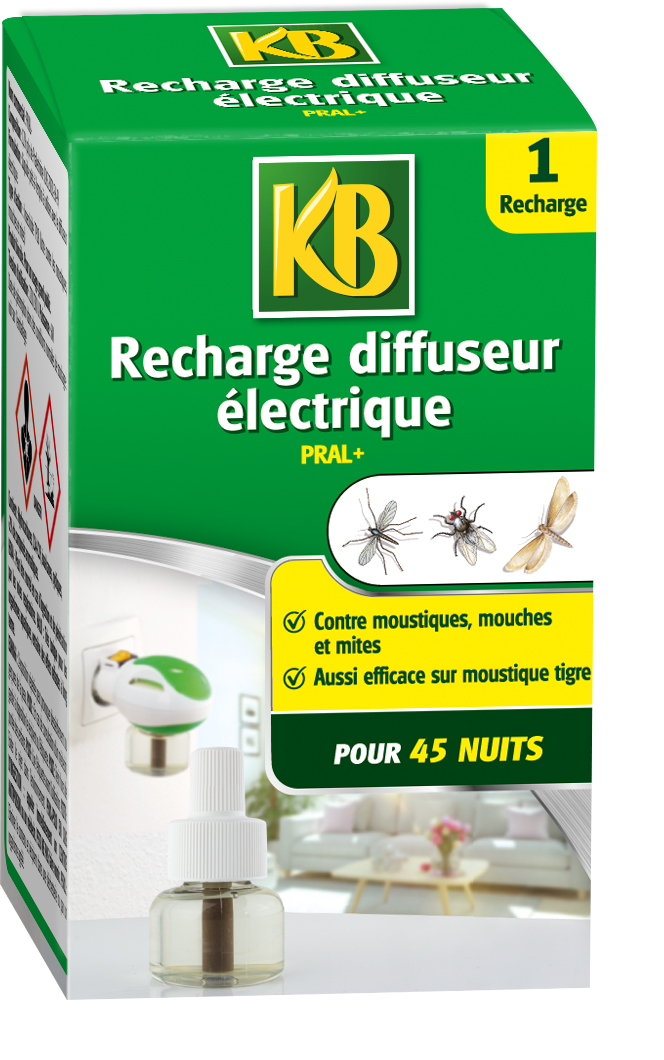 KB Recharge Diffuseur Electrique Insecte Volant x1