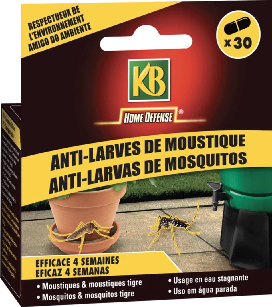 Anti-larves de moustique (2x15 capsules)