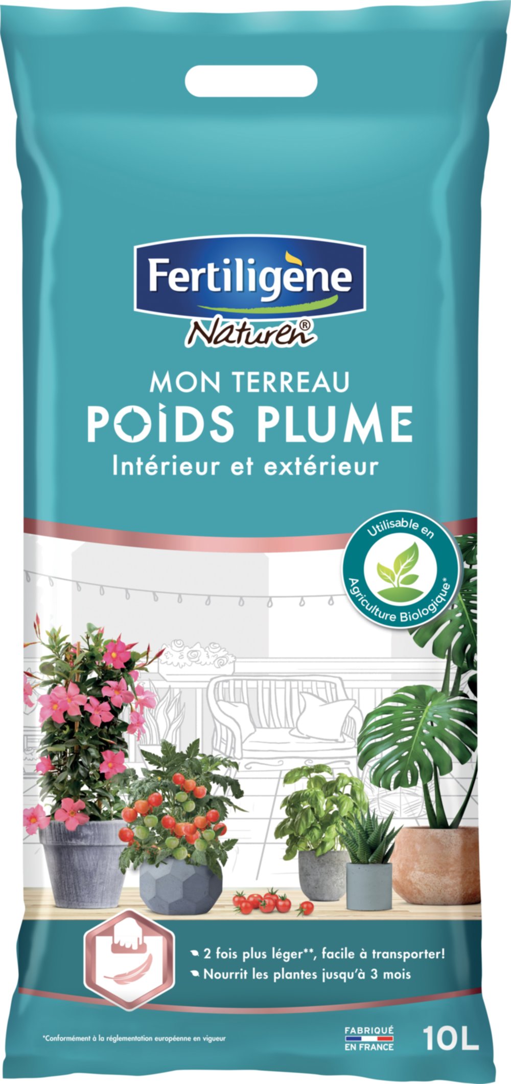 Mon Terreau poids plume toutes plantes 10L